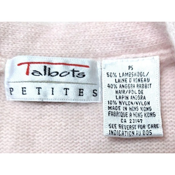 Talbots Lambswool Angora Cardigan - Picture 4 of 4